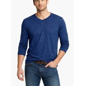 Banana Republic Men's V Neck Long Sleeve Lightweight Luxury Blend Sweater Size S